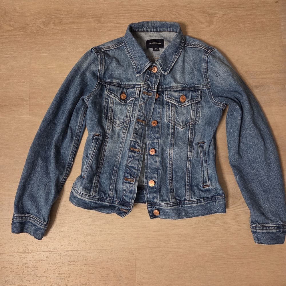 J. Crew Denim Blue Women's Jacket